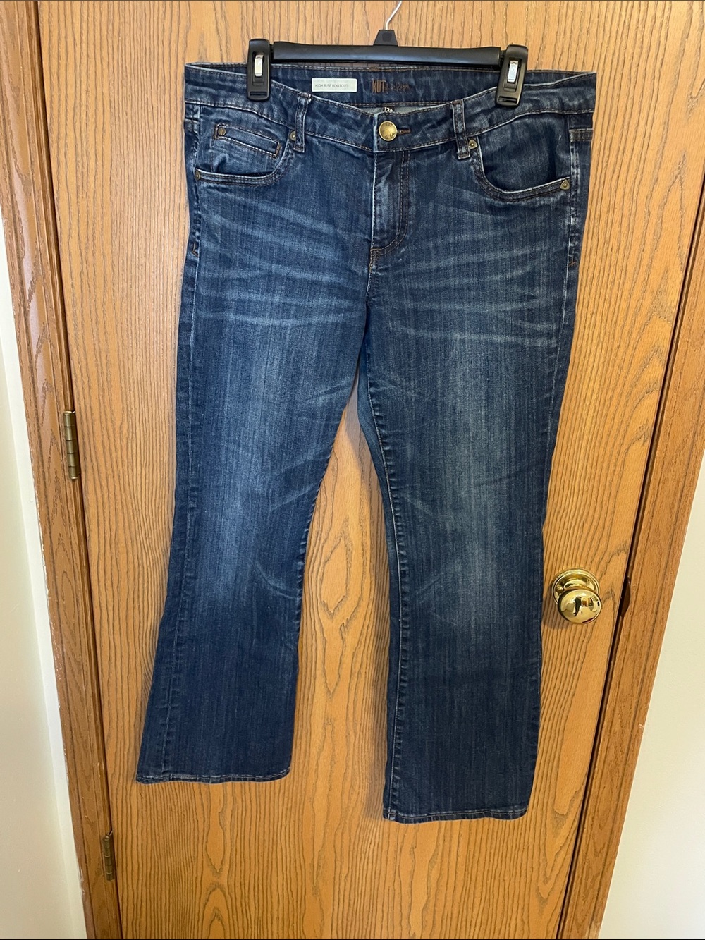 Kut from the Kloth Dark Blue Bootcut Jeans